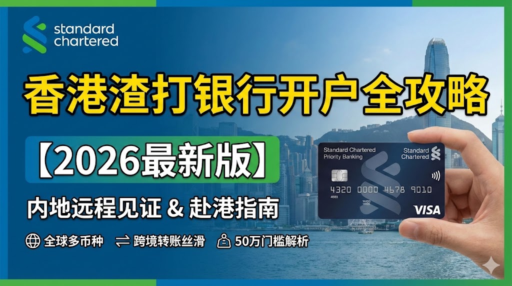 香港渣打银行开户全攻略(2026最新版)