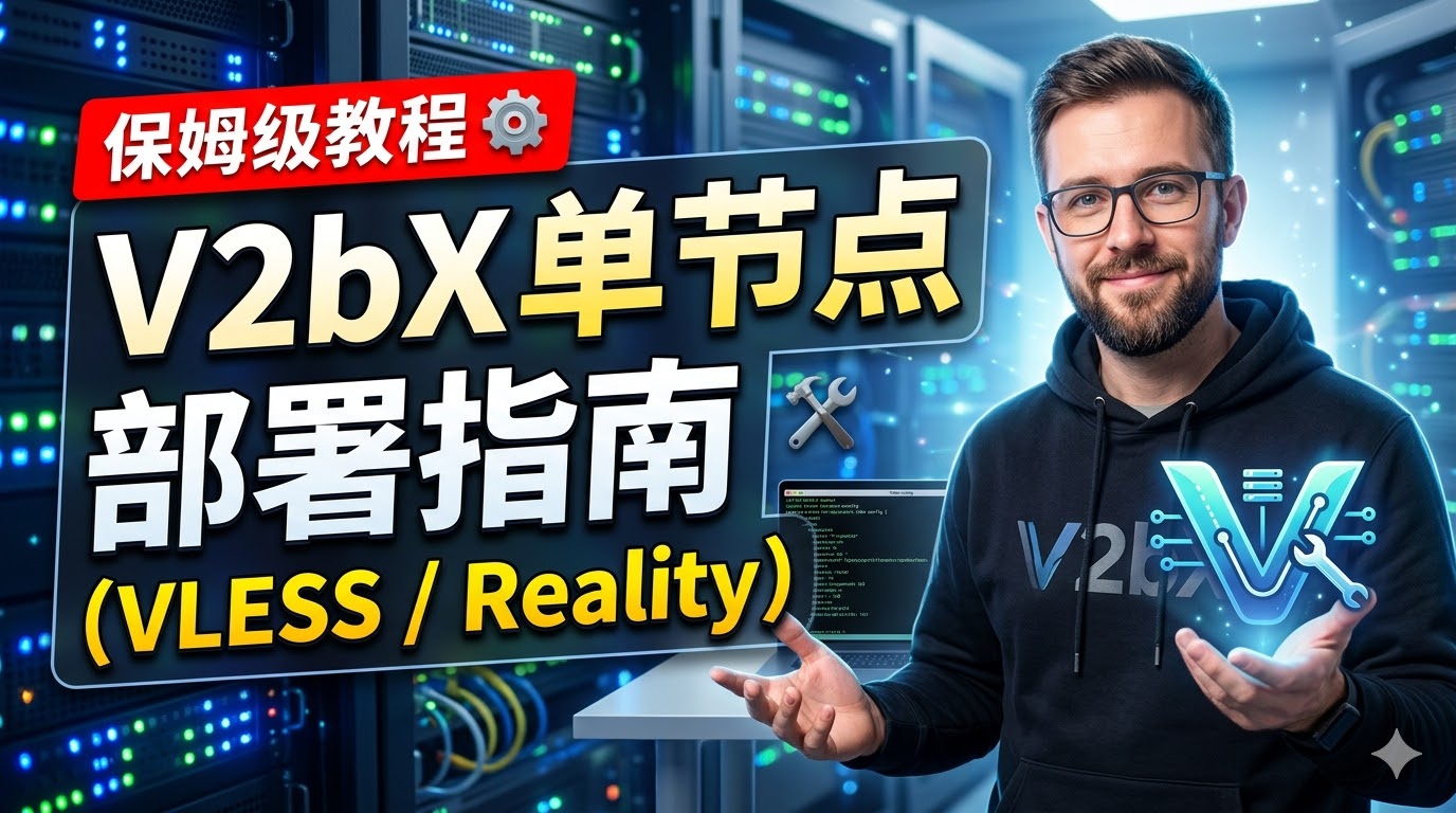 🛠️ V2bX 单节点(VLESS / Reality)部署指南 xboard